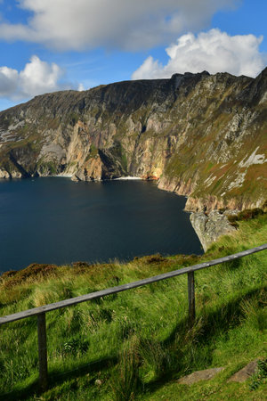 county of Donegal, Ireland - September 15 2022: the Slieve Leagueのeditorial素材