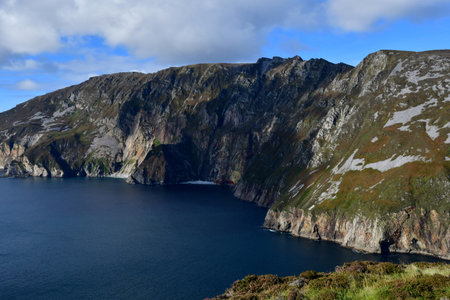county of Donegal, Ireland - September 15 2022: the Slieve Leagueのeditorial素材
