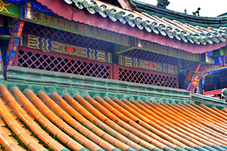 Fengdu County; China - November 6 2024: the Gost City