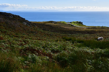 county of Donegal, Ireland - September 15 2022: the Slieve League