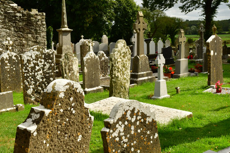 Drogheda; Ireland - September 15 2022: the Monasterboice