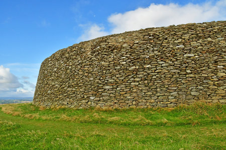 County of Donegal, Ireland - September 15 2022: the Grianan of Aileach
