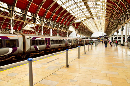 London; England - May 23 2024: the Paddington stationの写真素材