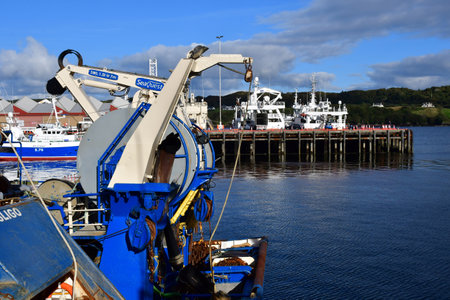 Killybegs, Ireland - September 15 2022: the fishing portのeditorial素材