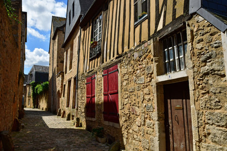 Le Mans; France - May 2 2023: the picturesque old cityのeditorial素材