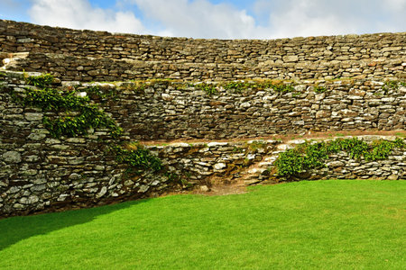 County of Donegal, Ireland - September 15 2022: the Grianan of Aileach