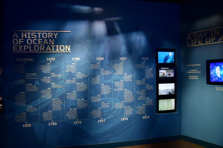 Belfast; Northern Ireland - September 15 2022: the Titanic Belfast museum