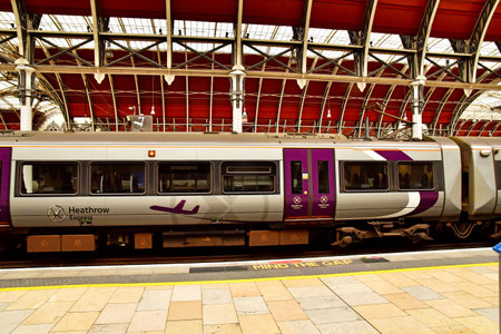 London; England - May 23 2024: the Paddington station