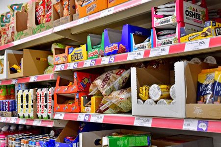 London; England - May 23 2024: a supermarket on Finchley road