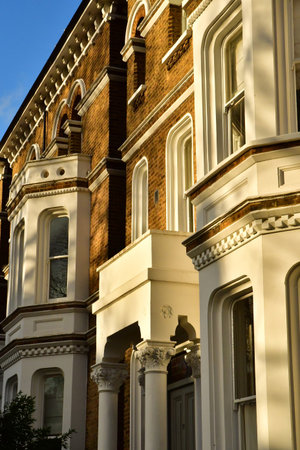 London, England - December 15 2023: the Belsize park district