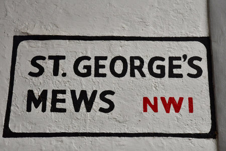 London, England - December 15 2023: The Regent's park districtの写真素材