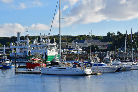 Killybegs, Ireland - September 15 2022: the fishing porのeditorial素材