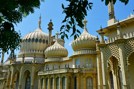Brighton, England - June 04 2023: The Royal Pavillionのeditorial素材