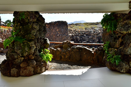Lanzarote, Canary Islands - March 15 2024: Jameos del Aguaのeditorial素材