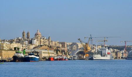 Valetta, Republic of Malta - March 11 2025: Vittoriosa