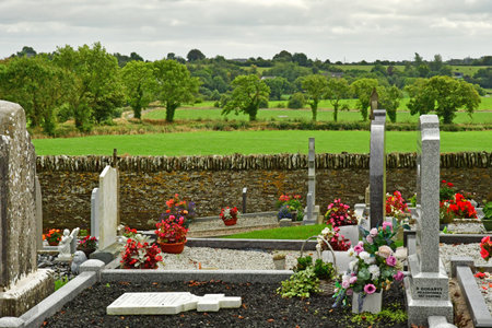 Drogheda; Ireland - September 15 2022: the Monasterboiceのeditorial素材