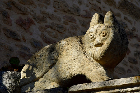 Fanlac; France - October 7 2023: the picturesque old villageのeditorial素材