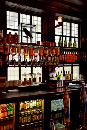 London; England - May 28 2023: the Ye Olde Cheshire Cheese pub in Fleet streetのeditorial素材