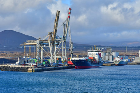 Lanzarote, Canary Islands - March 15 2024: the picturesque islandのeditorial素材