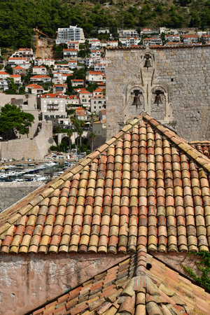 Dubrovnik; Croatia - August 29 2022: the picturesque old cityのeditorial素材