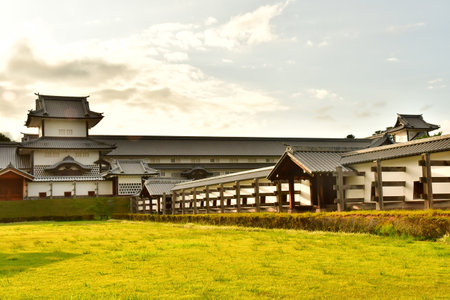 Kanazawa; Japan - august 22 2024: the castleのeditorial素材