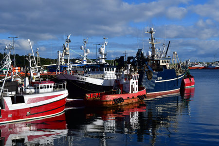 Killybegs, Ireland - September 15 2022: the fishing portのeditorial素材