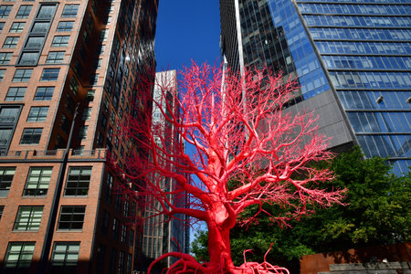 New York City, USA - September 9 2023: the High Lineのeditorial素材