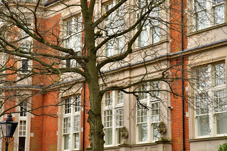 London, England - December 15 2023: Hampstead in the Camden boroughのeditorial素材