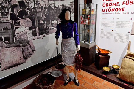 Kalocsa, Hungary - June 26 2023: the paprika museumのeditorial素材