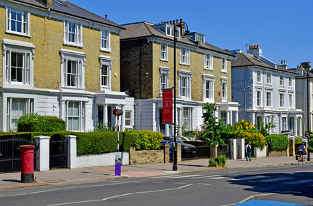 London; England - May 28 2023: The Hampstead districtのeditorial素材