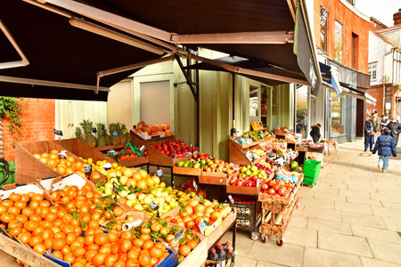 London; England - February 20 2025: store in the Gospel Oak districtのeditorial素材