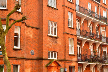 London; England - February 20 2025: the Gospel Oak districtのeditorial素材