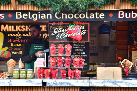 London; England - February 20 2025: the Camden districtのeditorial素材