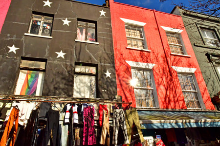 London; England - February 20 2025: the Camden districtのeditorial素材