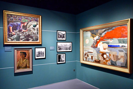 London; England - February 20 2025: the Imperial War Museumのeditorial素材
