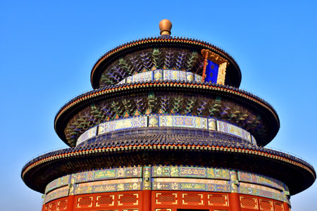 Beijingi; China - November 6 2024: the Temple of Heavenのeditorial素材