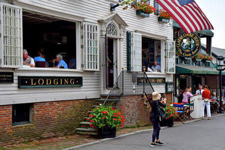 Newport, USA - September 9 2023: the picturesque cityのeditorial素材