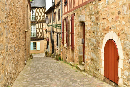 Le Mans; France - May 29 2025: the picturesque old cityのeditorial素材