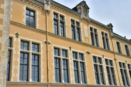 Sille le Guillaume; France - May 29 2025: school of the castle