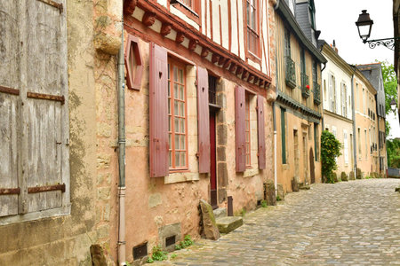 Le Mans; France - May 29 2025: the picturesque old city