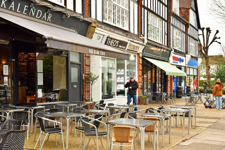 London; England - February 20 2025: pub in the Gospel Oak district