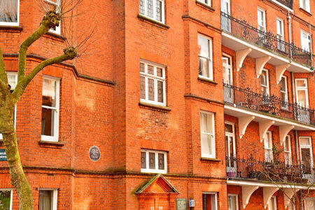 London; England - February 20 2025: the Gospel Oak districtのeditorial素材