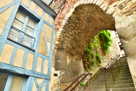 Le Mans; France - May 29 2025: the picturesque old city