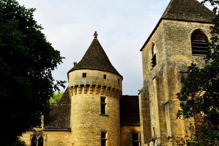 Saint Genies; France - October 7 2023: the picturesque old villageのeditorial素材