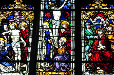 Marmoutier, France - August 18, 2016: the picturesque villageのeditorial素材