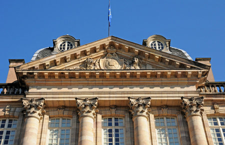 Strasbourg; France - June 5 2025: the Palais Rohanのeditorial素材