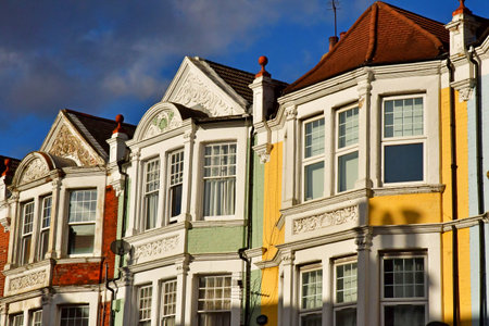 London; England - February 20 2025: the Muswell Hill districtのeditorial素材