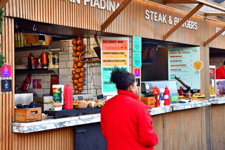 London; England - February 20 2025: the Camden district
