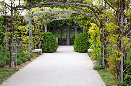 Giverny, France - August 18 2016: the historical cityのeditorial素材