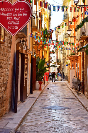 Bari, Apulia, Italy - april 03 2026 : the historical city
